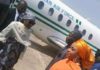 Outrage As Buhari’s Daughter Is Seen Using Presidential Jet For Personal Engagement