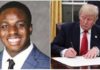 Nigerian teen wins president’s academic excellence award, gets letter from Trump