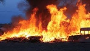 Breaking News: Church set ablaze as gunmen abduct Students in Kaduna