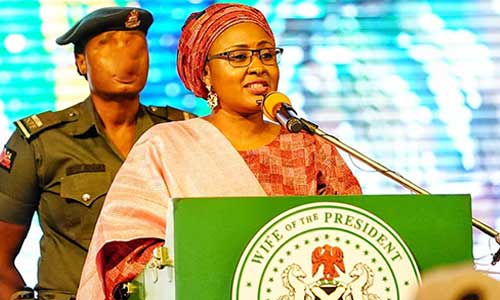 Aisha Buhari Opens Up On Alleged Ill Health, Near Air-Crash