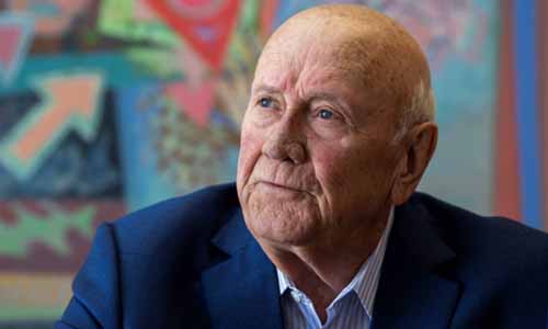 FLASHBACK: American Bar Association Dis-Invites Ex-South African President, FW De Klerk To Speak At 2020 Virtual Annual Meeting After Wave Of Protest