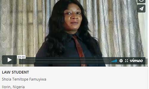 Unilorin Law Student, Famuyiwa Olushola Wins International Bar Association Contest