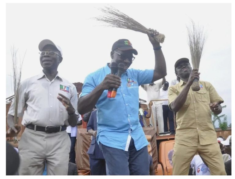 Obaseki’s victory signals an end to godfatherism – Oshiomhole