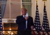 Trump restarts public speeches, Biden calls it “reckless”