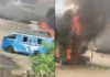 #EndSARS: Sanwo-Olu mother’s house set ablaze, TVC under attack
