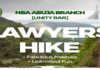 Abuja lawyers go on hiking adventure