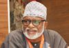 Why Akeredolu Sacked His Attorney General And Justice Commissioner