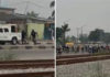 Motorcyclists Chase Policemen, Clash With Taskforce In Lagos