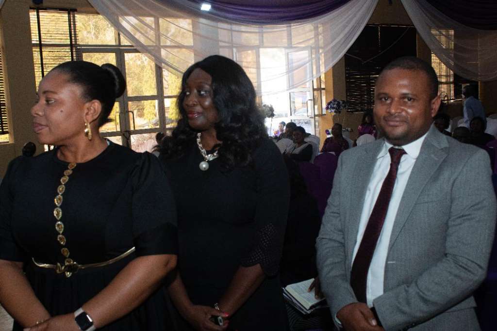 Right to left: Charles Okeibunor, Mrs Omar Nzekwue and Mrs Chisom Okafor (DCR, Anambra State High Court)