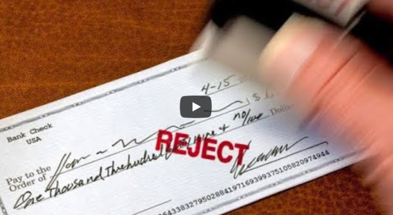 Defence to Dud (Bounced) Cheques