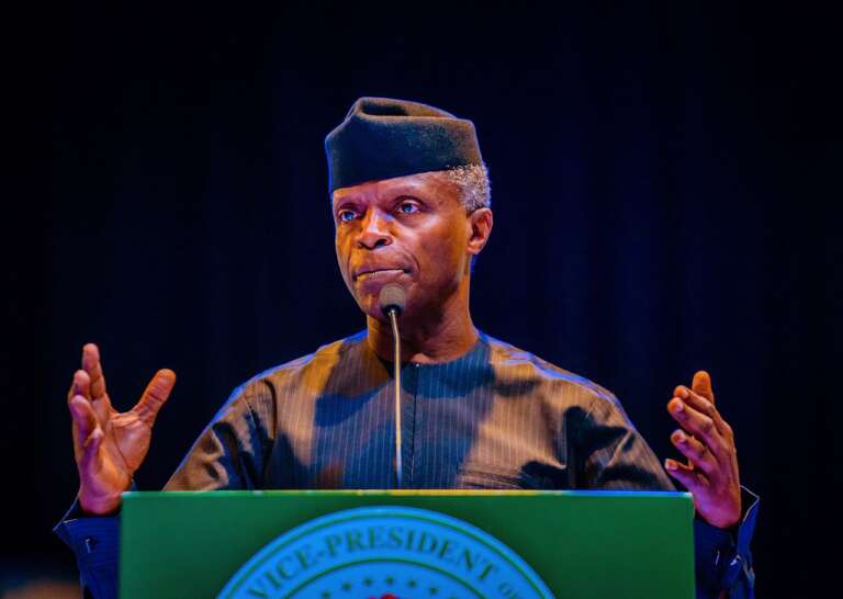 Yemi Osinbajo, the Orator: “Beware, the mob is fickle