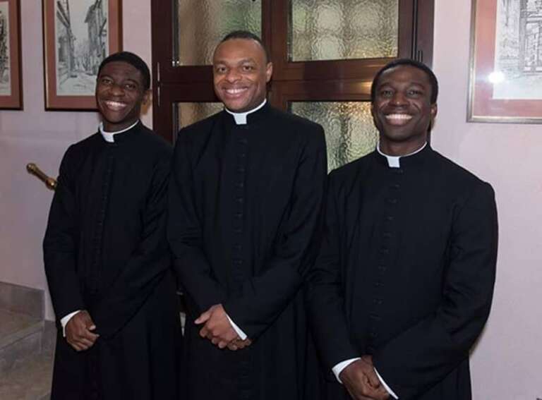 Three Nigerians ordained  Catholic priests in Rome