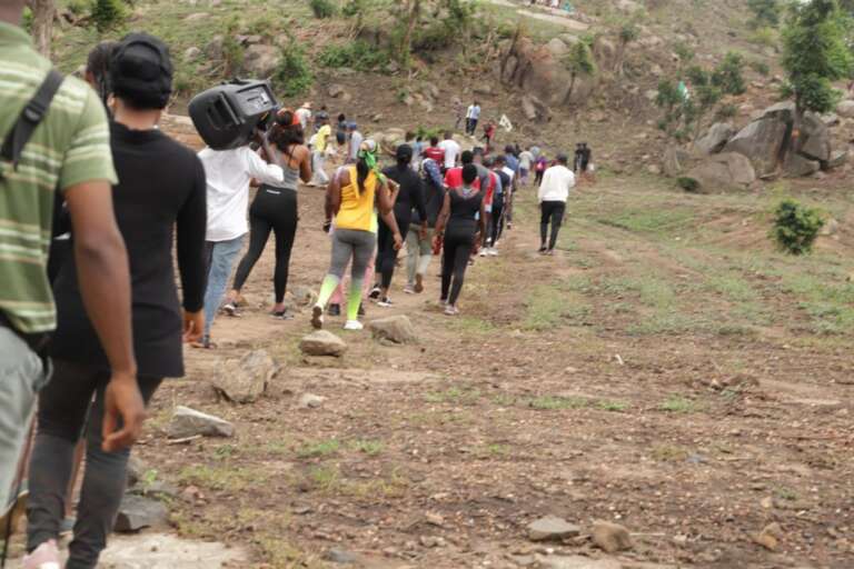 Unity Bar embarks on mountain hike