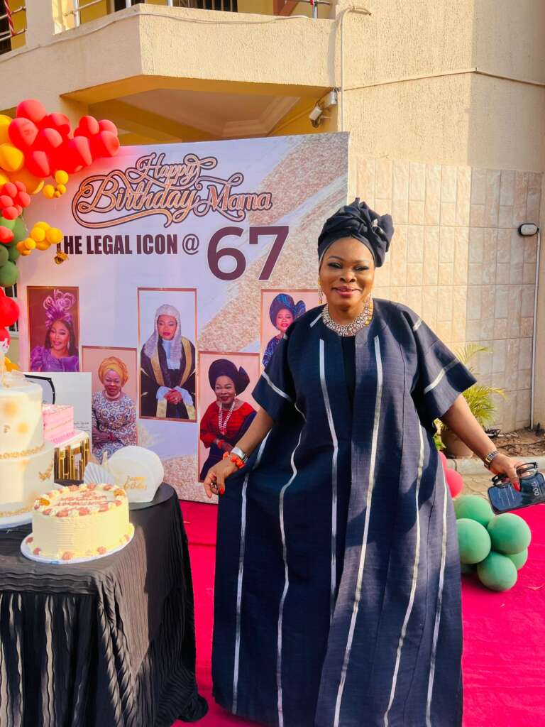 [Video] Chief Mrs. Victoria Awomolo, SAN marks 67th birthday in style