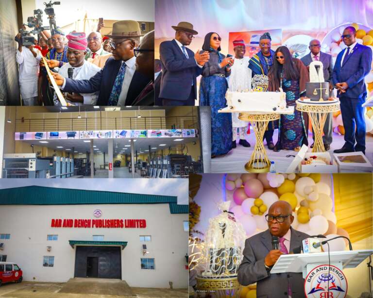 Dignitaries celebrate with Ogwu Onoja, SAN on 57th birthday and commissioning of ultra-modern printing press in Abuja