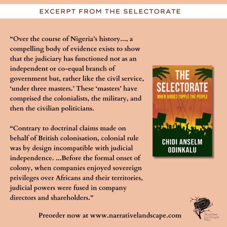 Democracy in Africa and the dangers of a Judicial Selectorate