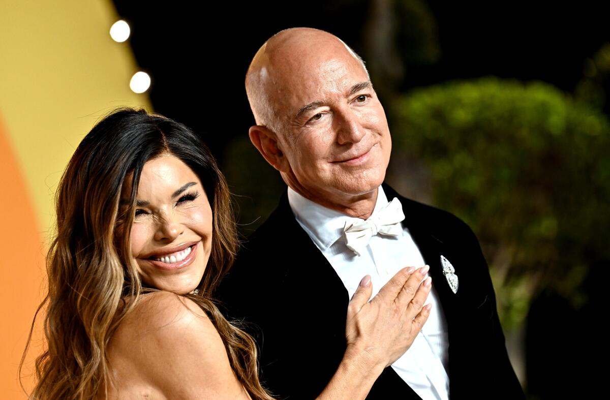 A parade of A-listers as Jeff Bezos and Lauren Sanchez celebrate $20 million Venetian wedding today