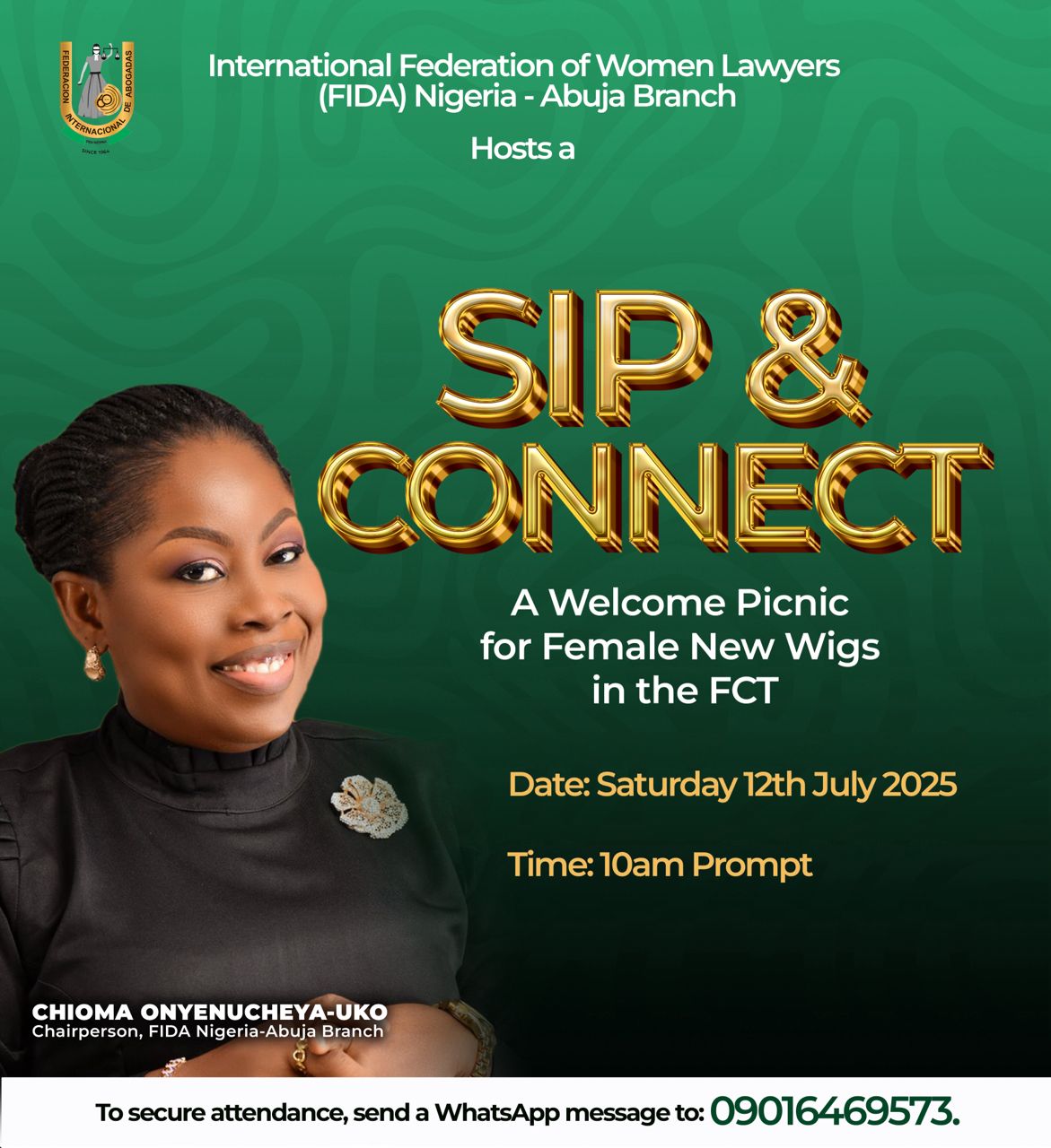 FIDA Abuja felicitates new female wigs, fixes Saturday for a ‘welcome to the bar picnic’