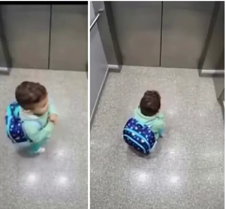 What Are You Teaching Your Children? Video of boy praying calmly after being trapped in elevator melts hearts