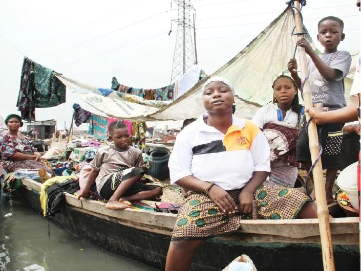 Makoko After the Bulldozers: Families sleep in canoes as Lagos moves to prosecute community leader