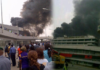 FAAN confirms massive fire outbreak at Lagos airport terminal one